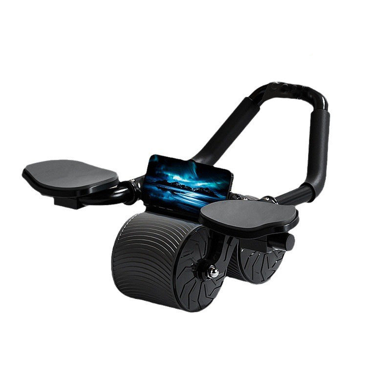 Rueda abdominal de rebote automático